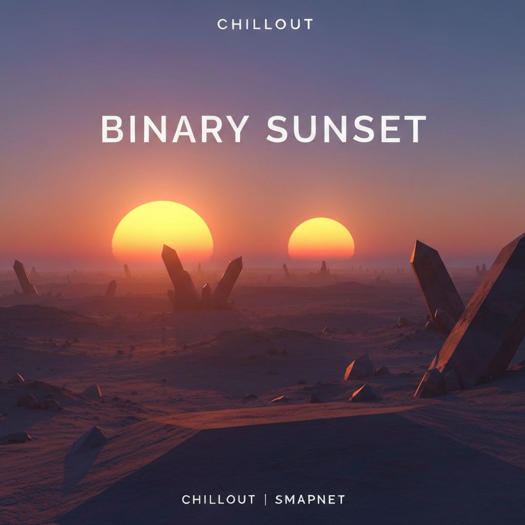 Binary Sunset